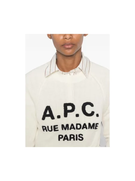 Sweter A.p.c. biały