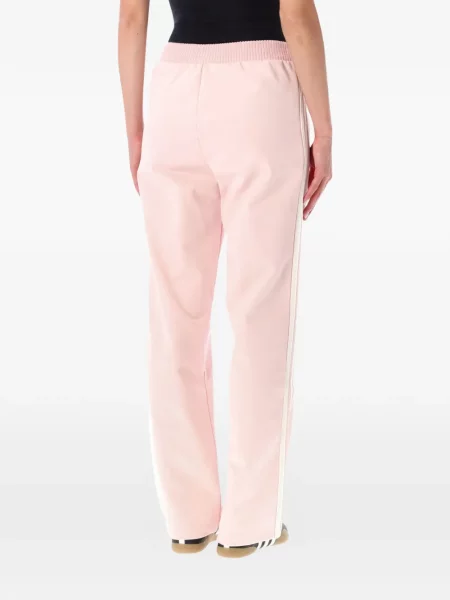 Pantaloni scurți Adidas alergare cu broderie alb