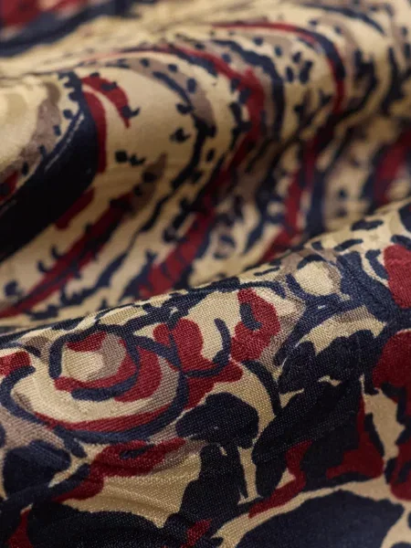 Μεταξωτή γραβάτα Ralph Lauren Rrl με σχέδιο μπλε