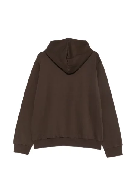 Hanorac cu glugă The North Face cu broderie maro