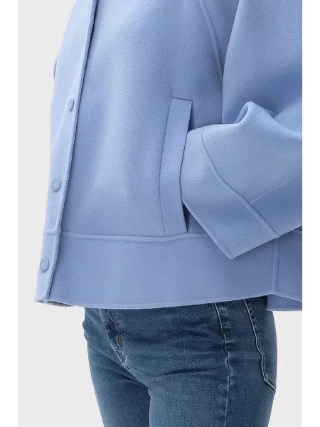 Пальто Weekend Max Mara голубое