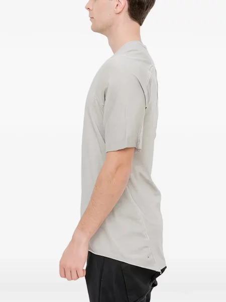 Tricou 69 By Isaac Sellam din piele gri