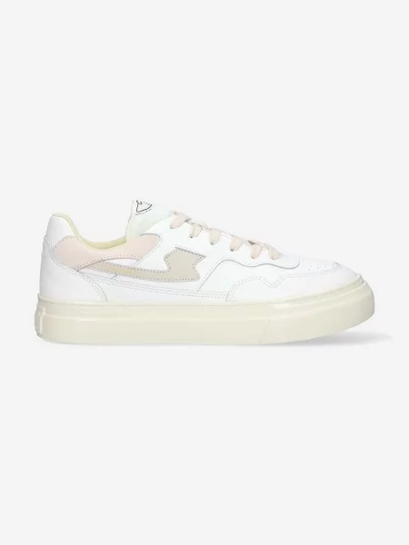 Δερμάτινα sneakers S.W.C Pearl S-Strike Leather λευκό