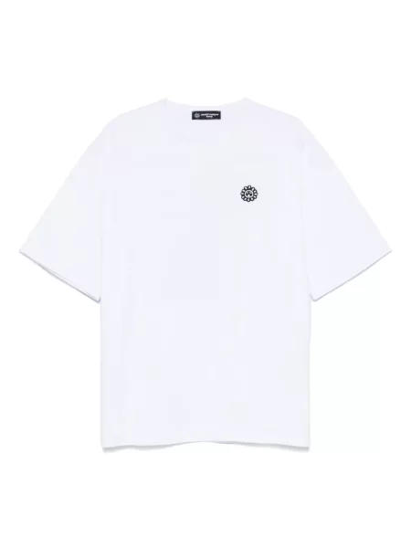 Koszulka Société Anonyme z nadrukiem biała