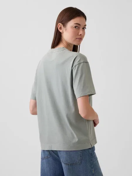 GAP Tricou supradimensional / deschis verde