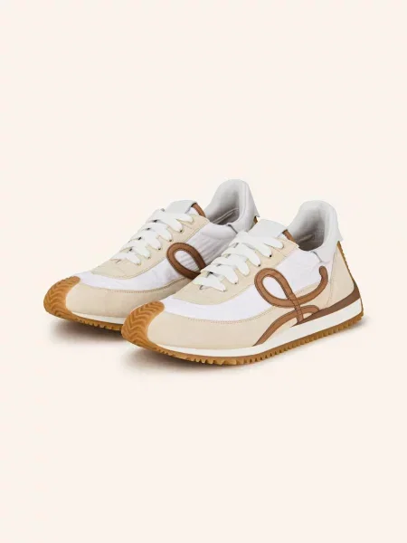 Loewe Sneakersy Flow Runner braun białe