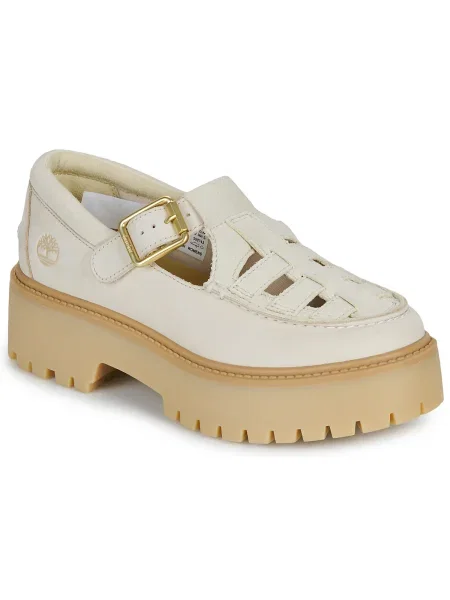 Pantofi Timberland streetstyle cu strasuri bej