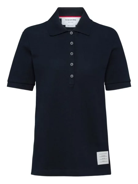 Polo Thom Browne cu dungi negru