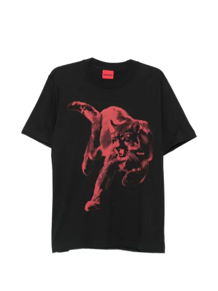Tricou Hugo cu imagine negru