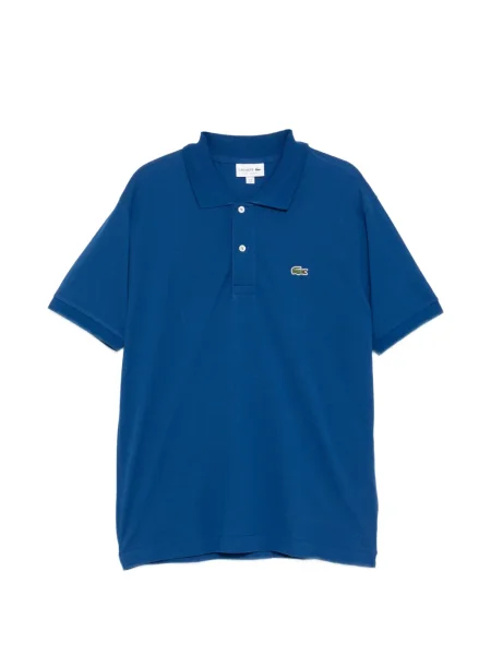 Polo Lacoste cu petice albastru
