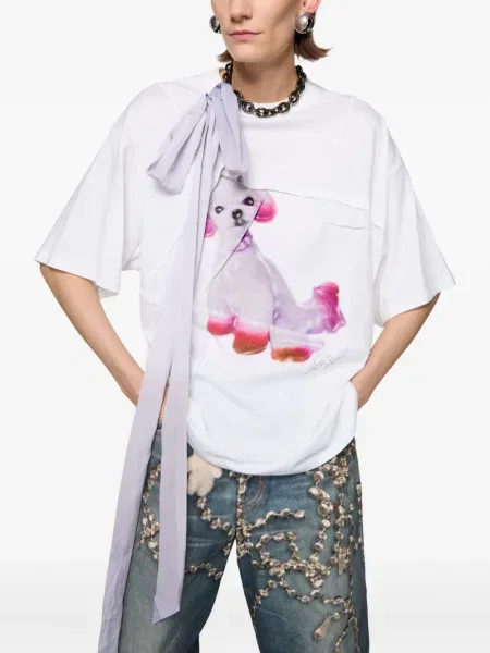Tricou Acne Studios alb