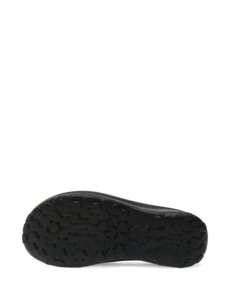 Papuci Adidas din piele de căprioară cu platformă verde