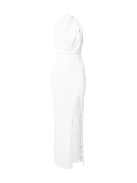 WAL G. Rochie de seară JASMIN' alb