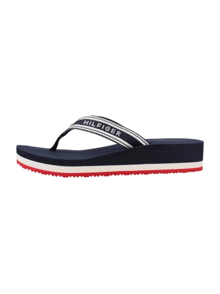 Női flip-flop papucsok Tommy Hilfiger Flag Print Summer Sandal rwb. Méret: 41 EU kék