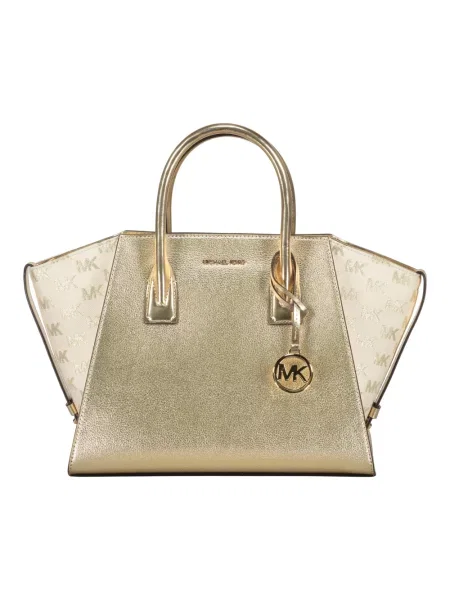 Torebka Michael Kors skórzana biznesowa żółta