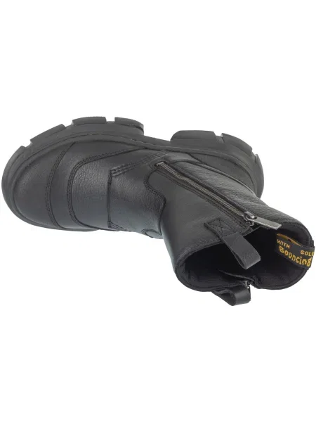 Dr. Martens cizme de piele DMXL Rigger cu platformă negru