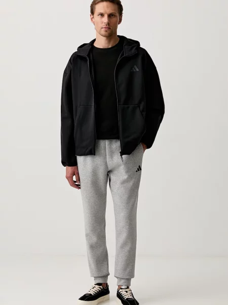 Adidas кофта яка розстібається з бавовною Z.N.E.