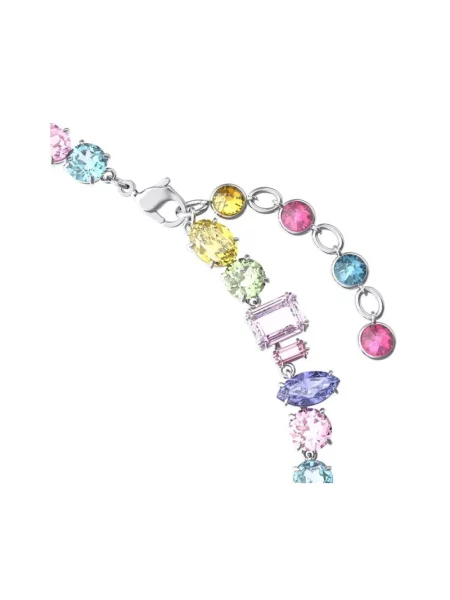 Naszyjnik Swarovski szary
