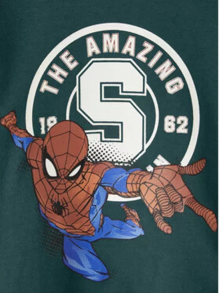 NAME IT Mikina SPIDER-MAN zelená