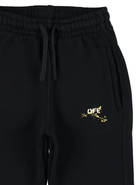 Spodnie dziecięce Off-white białe
