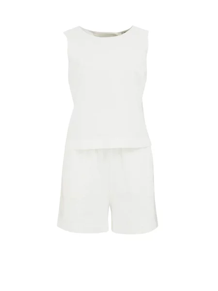 WE Fashion Salopeta alb