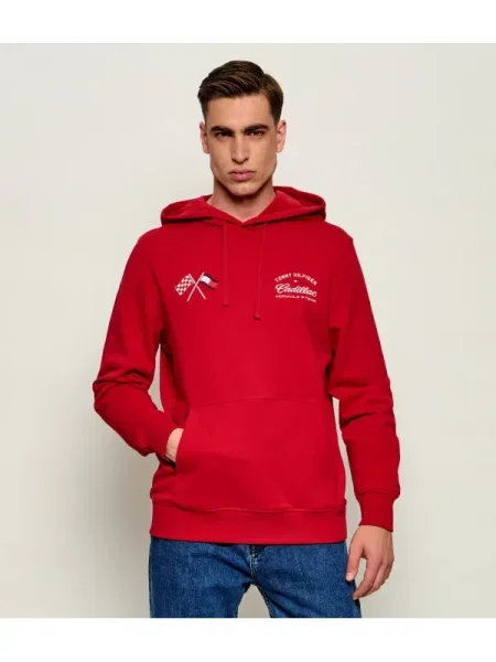 Tommy Hilfiger Hanorac |Tommy Hilfiger X Cadillac Formula 1 roșu