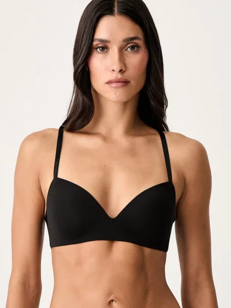 Calvin Klein Underwear trojuholníková podprsenka čierna