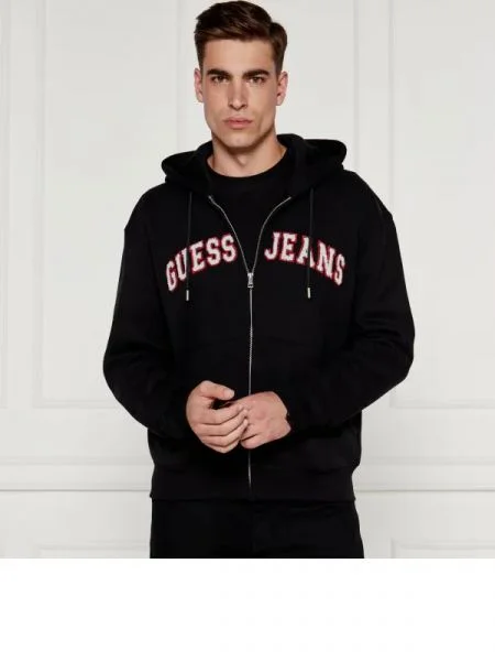 Guess Jeans Hanorac negru