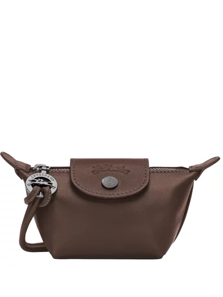Portofel Longchamp din piele maro
