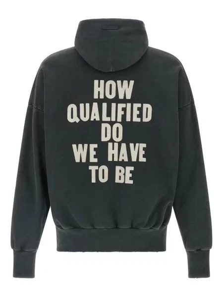 Hoodie Fear Of God με σχέδιο μαύρο