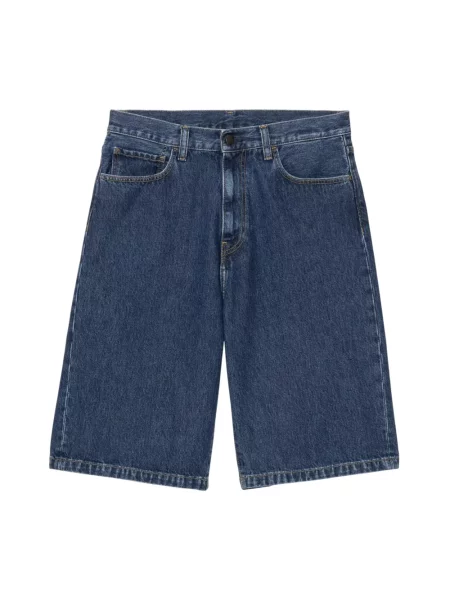Krótkie szorty Carhartt Wip niebieskie