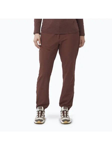 Pantaloni de trekking pentru femei Salomon Wayfarer Warm rum raisin
