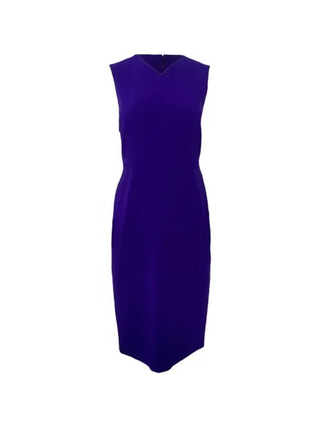 Rochie fără mâneci Theory fără mâneci de costum violet
