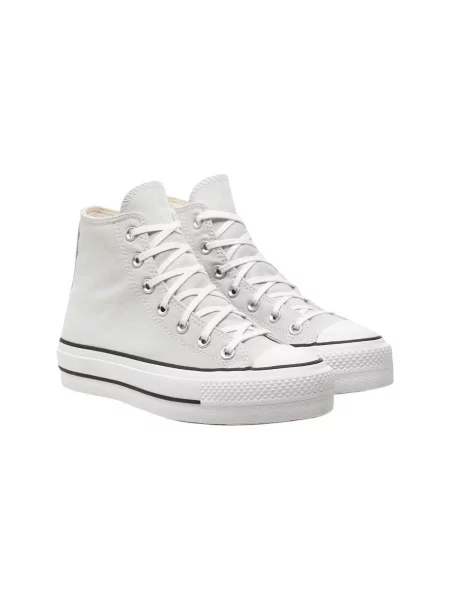 Pantofi Converse cu platformă gri