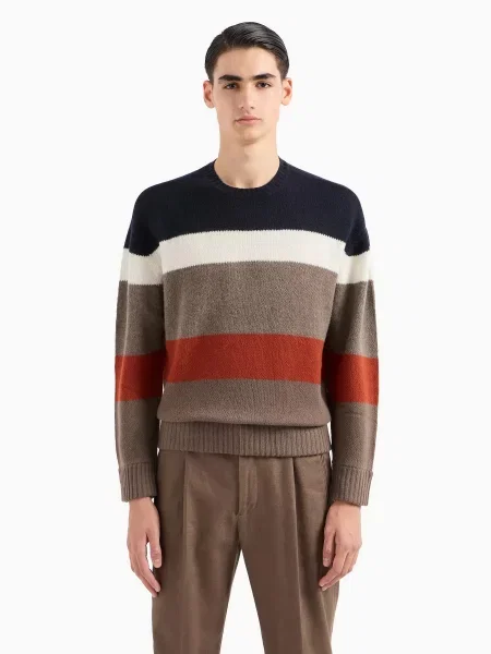 Emporio Armani Джемпер коричневий