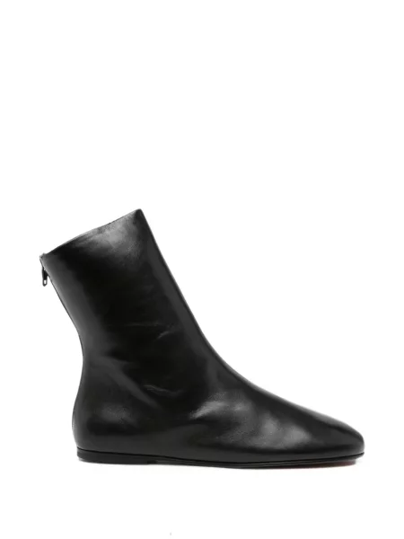 Cizme scurte Jude din piele negru