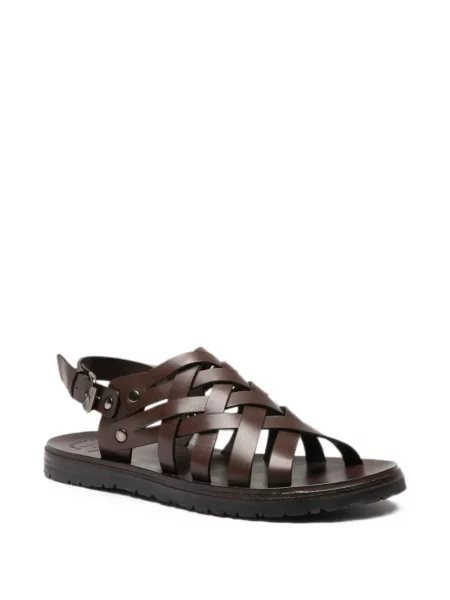 Sandale Officine Creative din piele maro