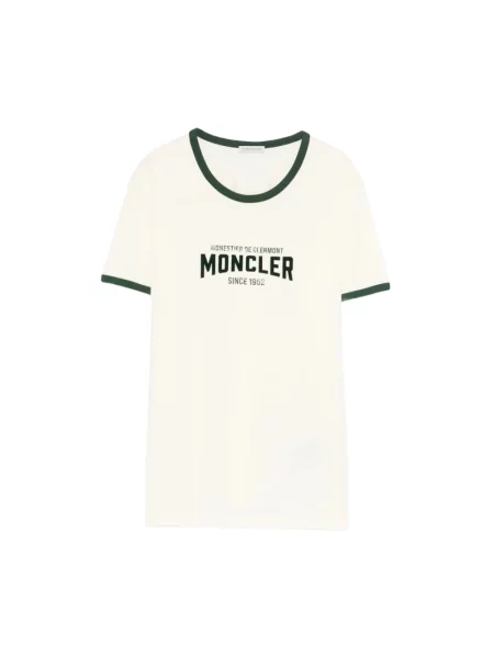 Koszulka Moncler biała