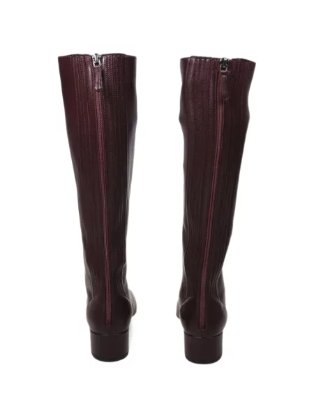 Botine Aquazzura din piele roșu