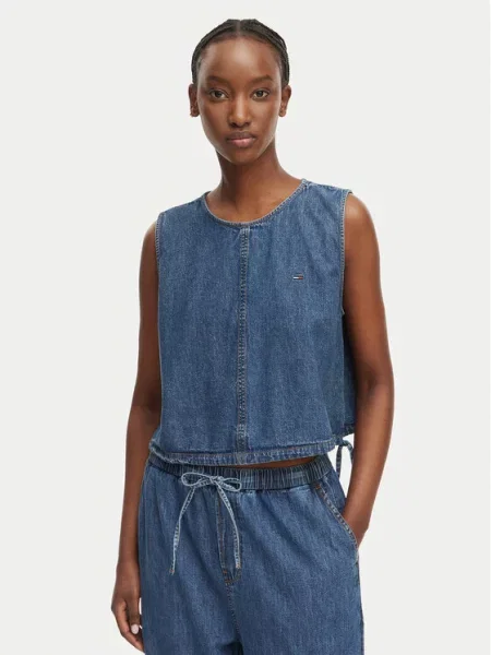 Tommy Jeans Top albastru