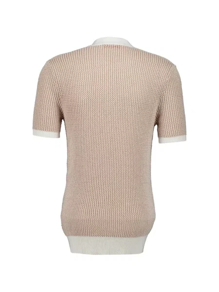 Tricou polo Orlebar Brown maro