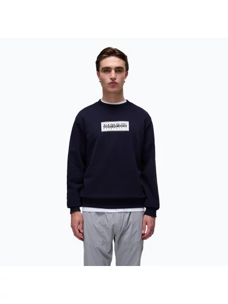 Mikina Napapijri B-Box Logo C blu marine modrá