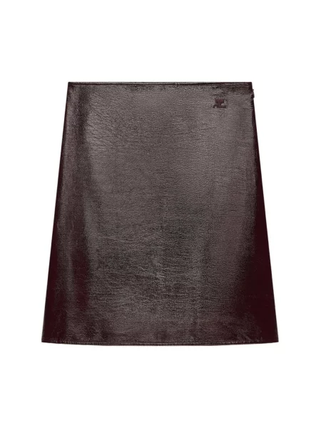 Spódnica mini Courreges czerwona