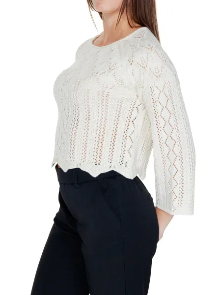 Pulover Vero Moda de lână negru