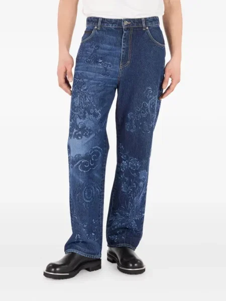 Дънки Roberto Cavalli синьо