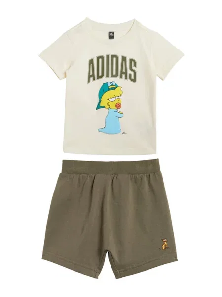 Dětské tričko Adidas béžové
