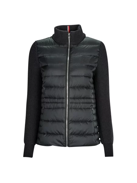 Pletene puhovka Tommy Hilfiger črna