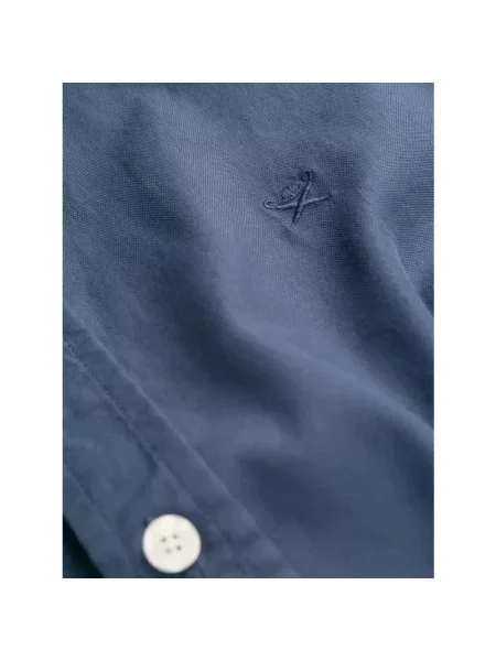 Koszula Hackett z logo niebieska