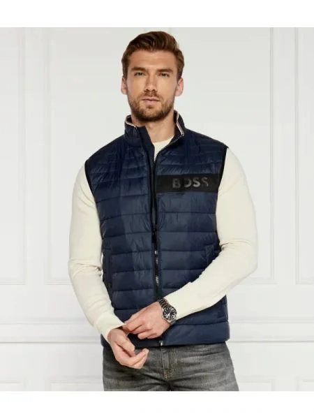 BOSS BLACK Vestă Darolan negru