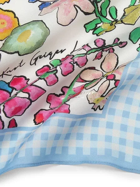 Шелковый шарф Kurt Geiger London